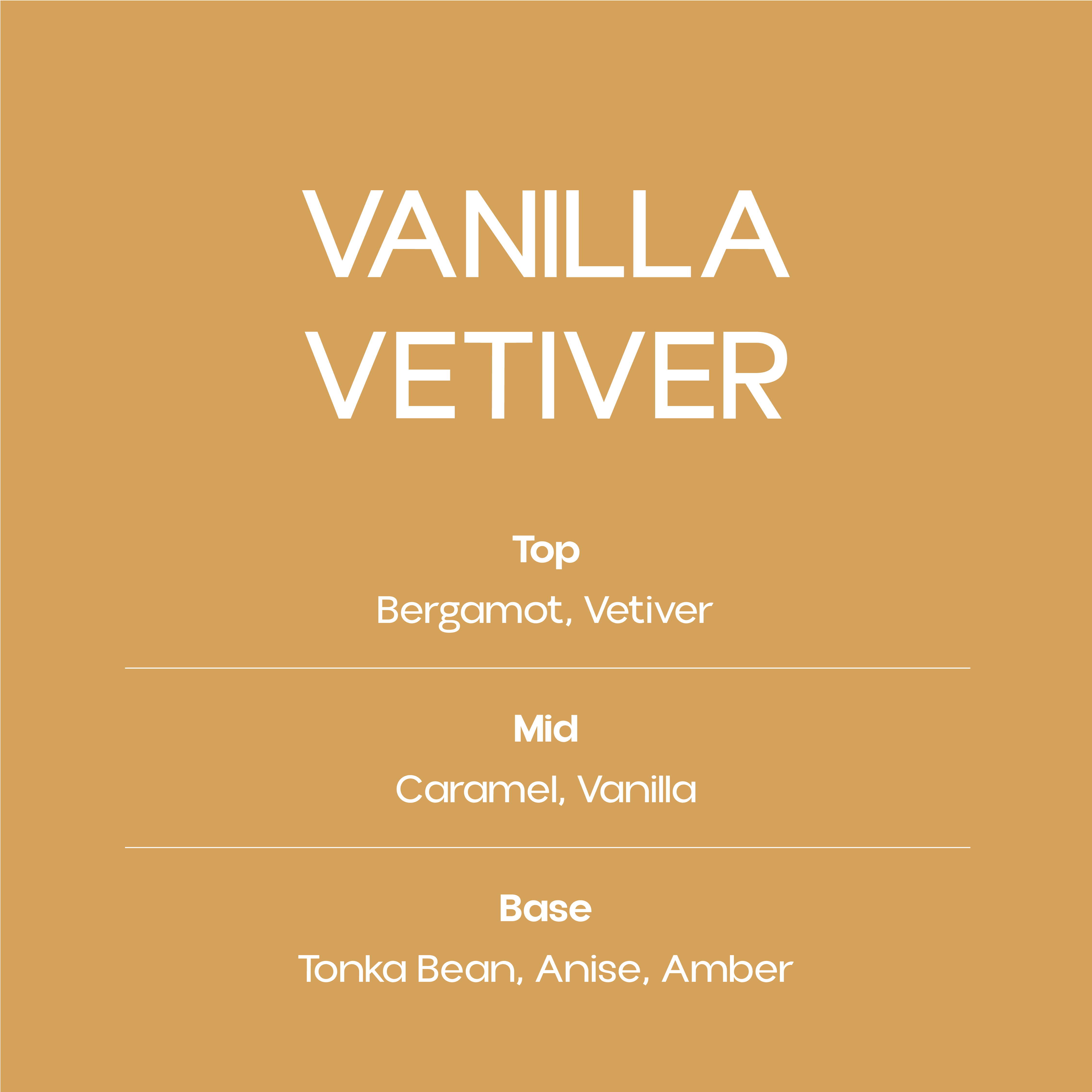 Vanilla Vetiver